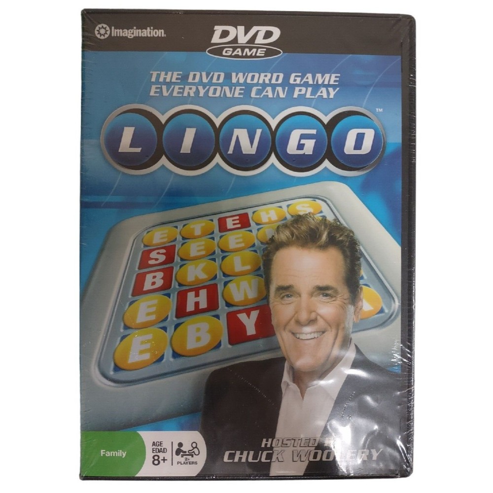 Lingo The DVD Word Game Everyone Can Play (2008, Imagination) Host Chuck Wooley